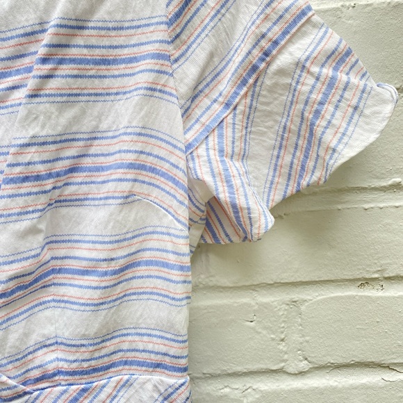 Essue Striped Ruffle Dress - Picture 6 of 9